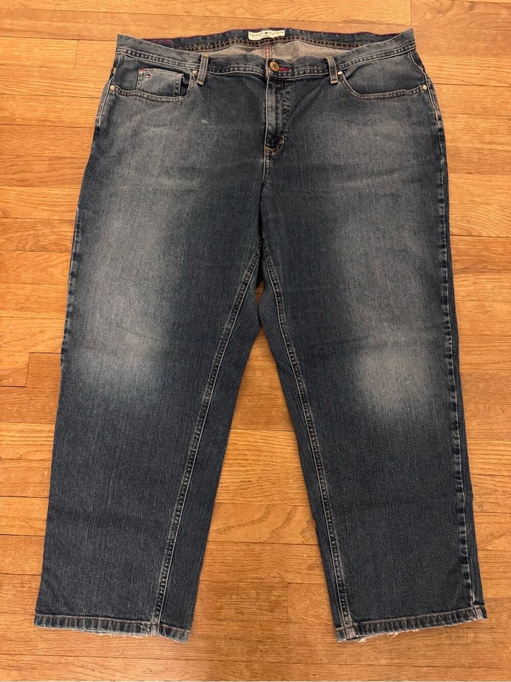 Tommy Hilfiger Women's Blue Straight Leg Jeans - Size 22W
 b29